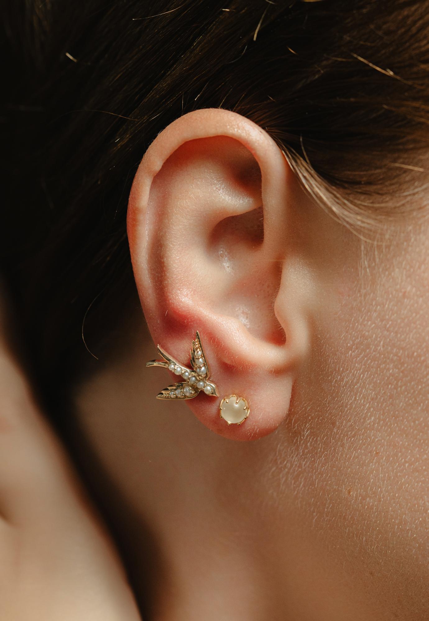 goldsmiths pearl earrings
