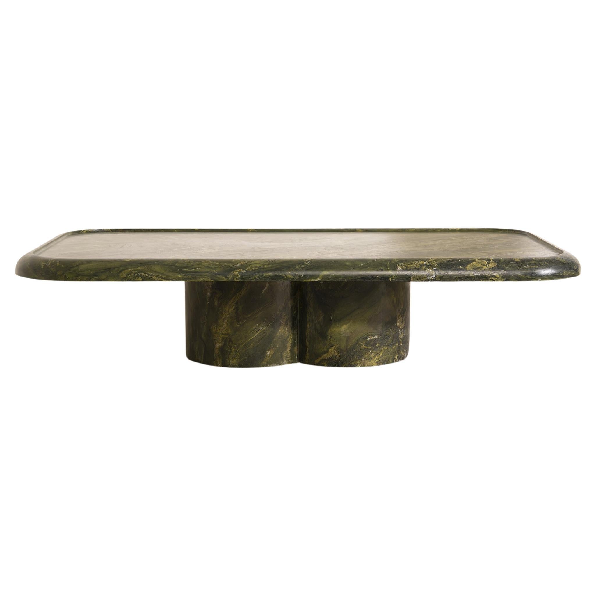 Table basse en granit massif