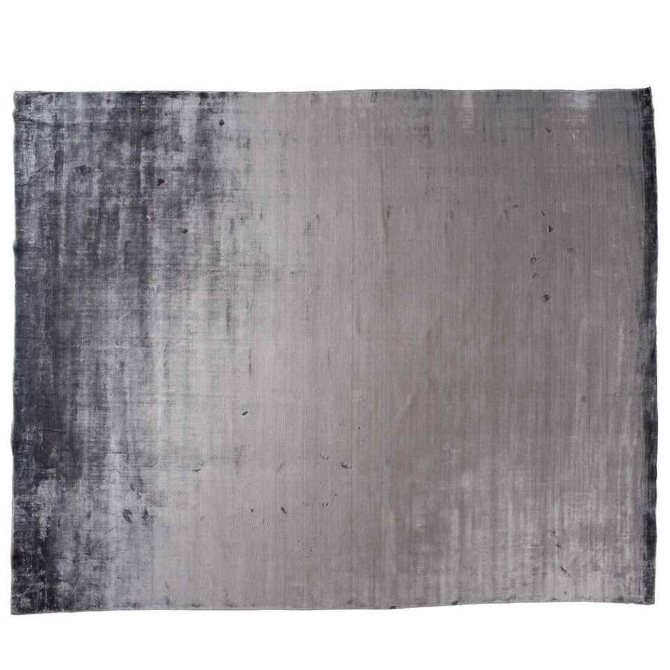 Solid Grey Rug For Sale at 1stDibs