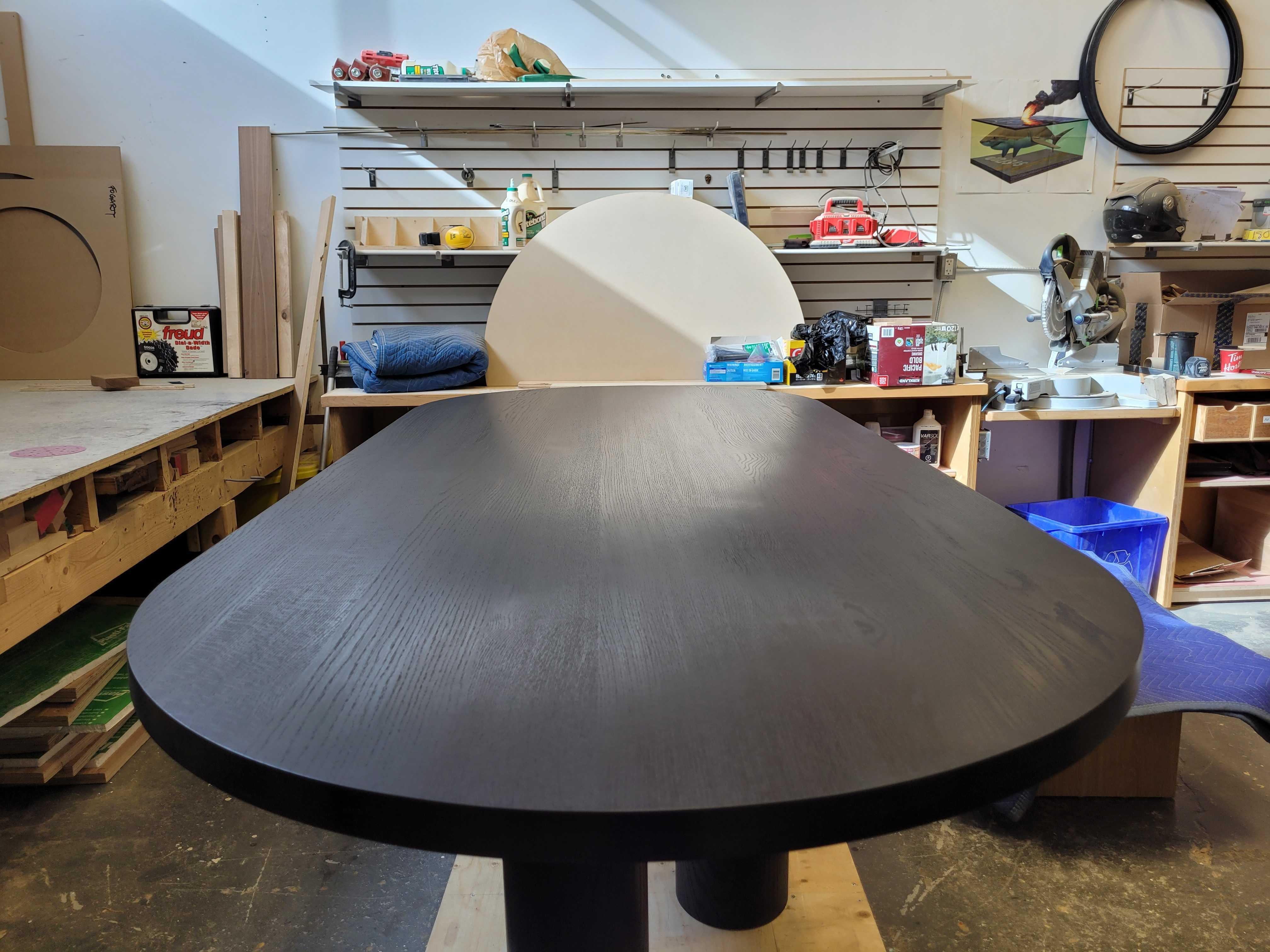 EDEN TABLE 
Designed to be sculptural yet honest in its simplicity, our Eden Dining Table can find itself a home in a contemporary environment, or as a statement piece in a more classical space.

This listing is for a customized sizing of our Eden