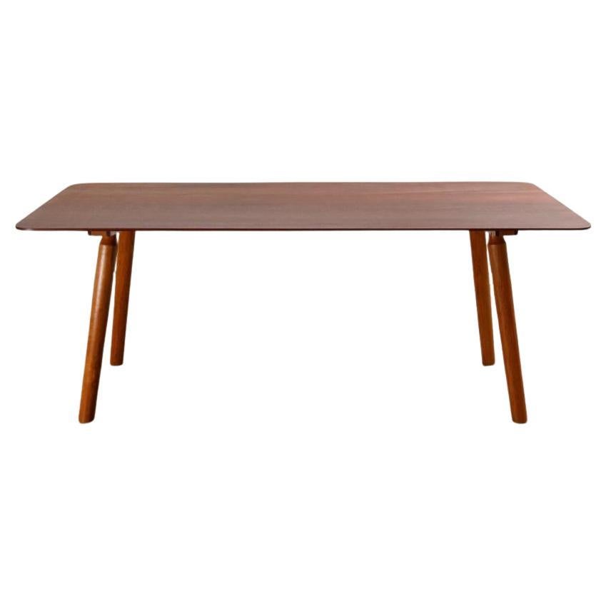 Solid Jatobá and Tauari Wood Asa Dining Table by Andreas Anwander For Sale