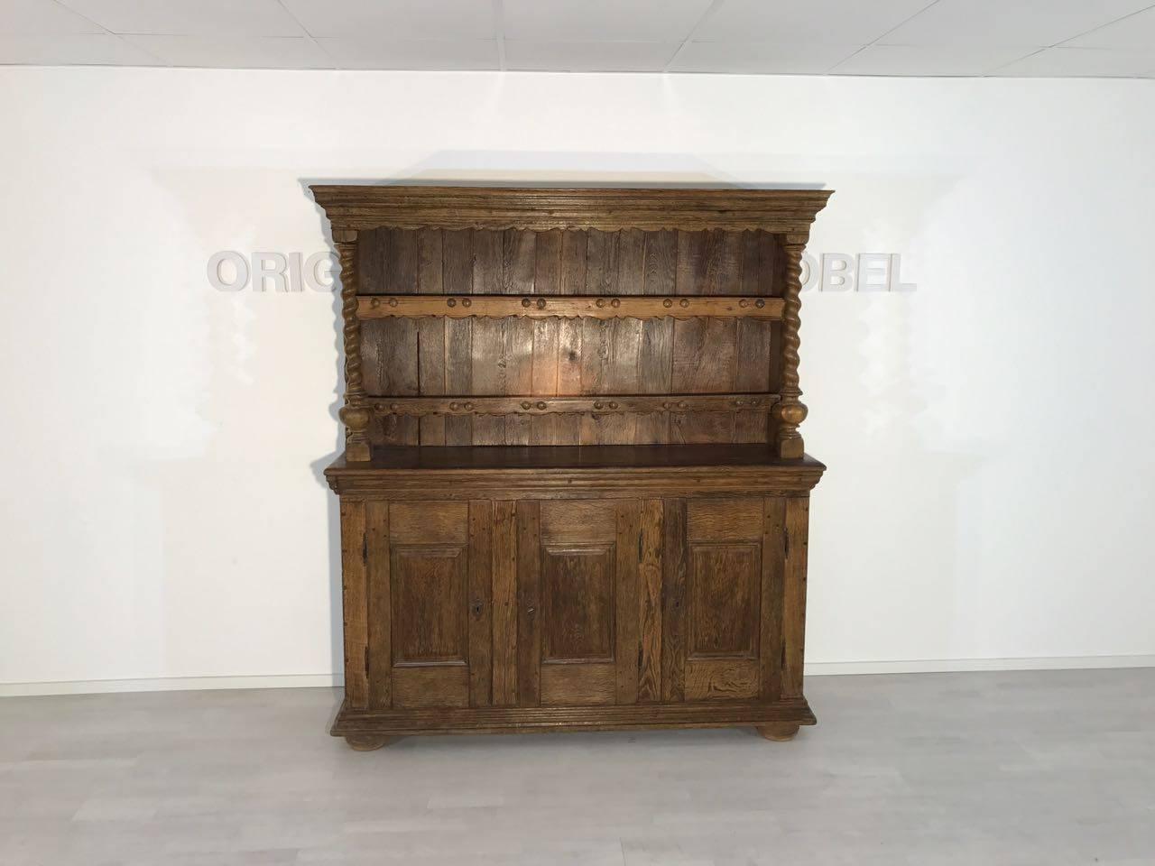 Solid Kannenstock Cabinet Made of Oak Wood im Angebot 6