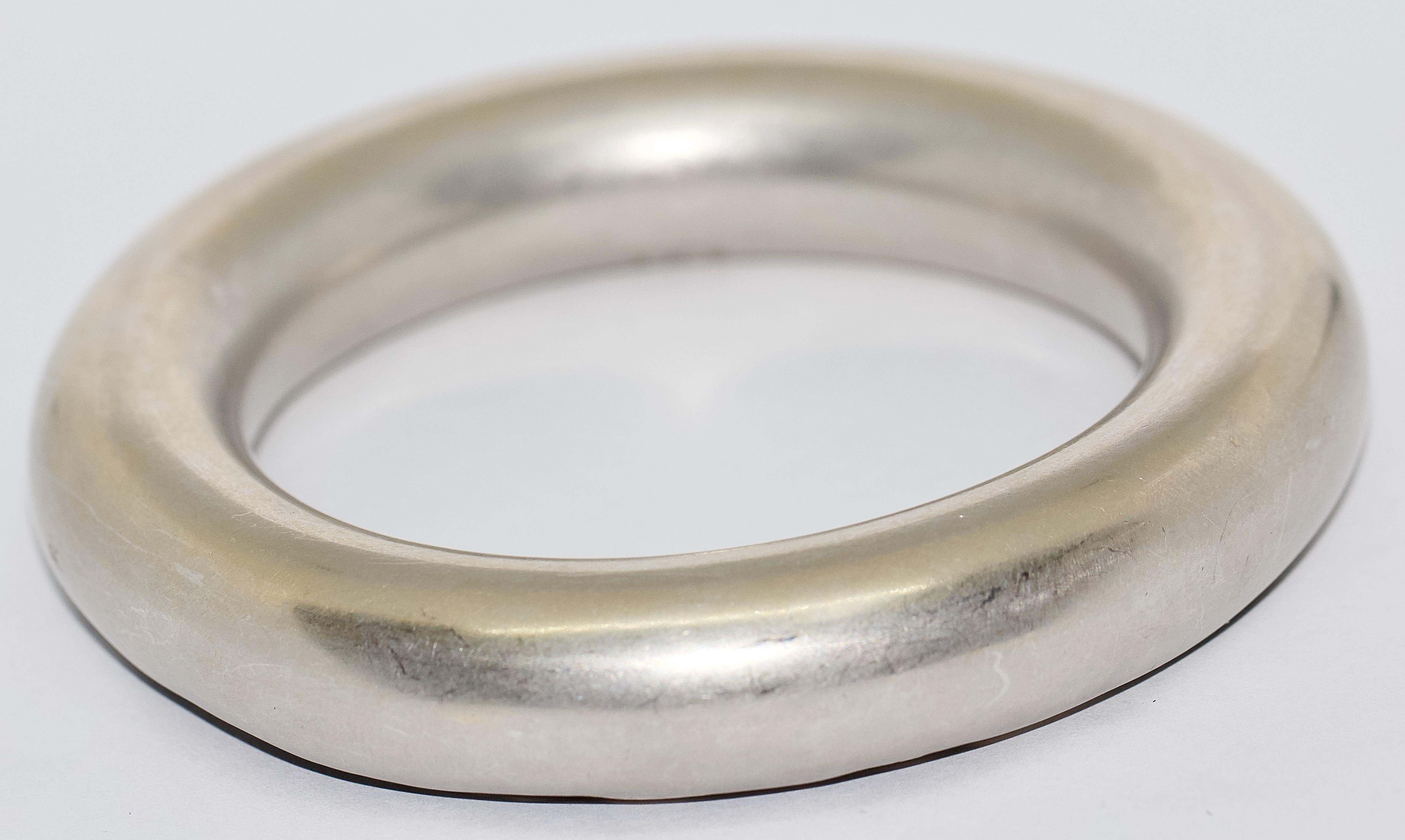 Brazalete de platino 960 macizo para mujer, pulsera de Simon Peter Eiber 'NIESSING Moderno en venta