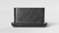 Solid Lava Stone Toad Console by Arthur Vallin