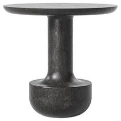 Solid Lava Stone Toad Side Table by Arthur Vallin
