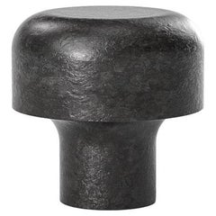Solid Lava Stone Toad Side Table II by Arthur Vallin