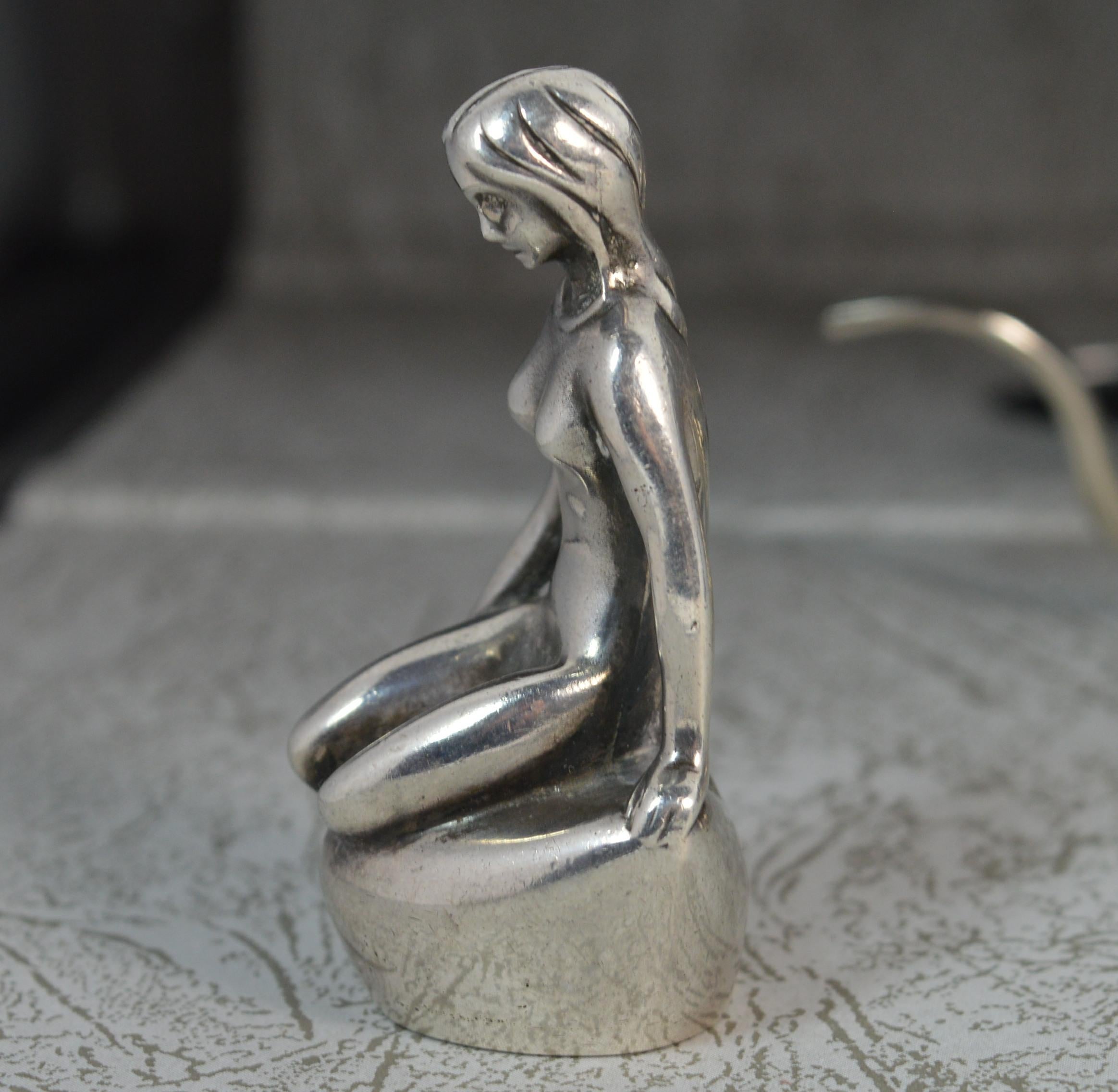 silver statues