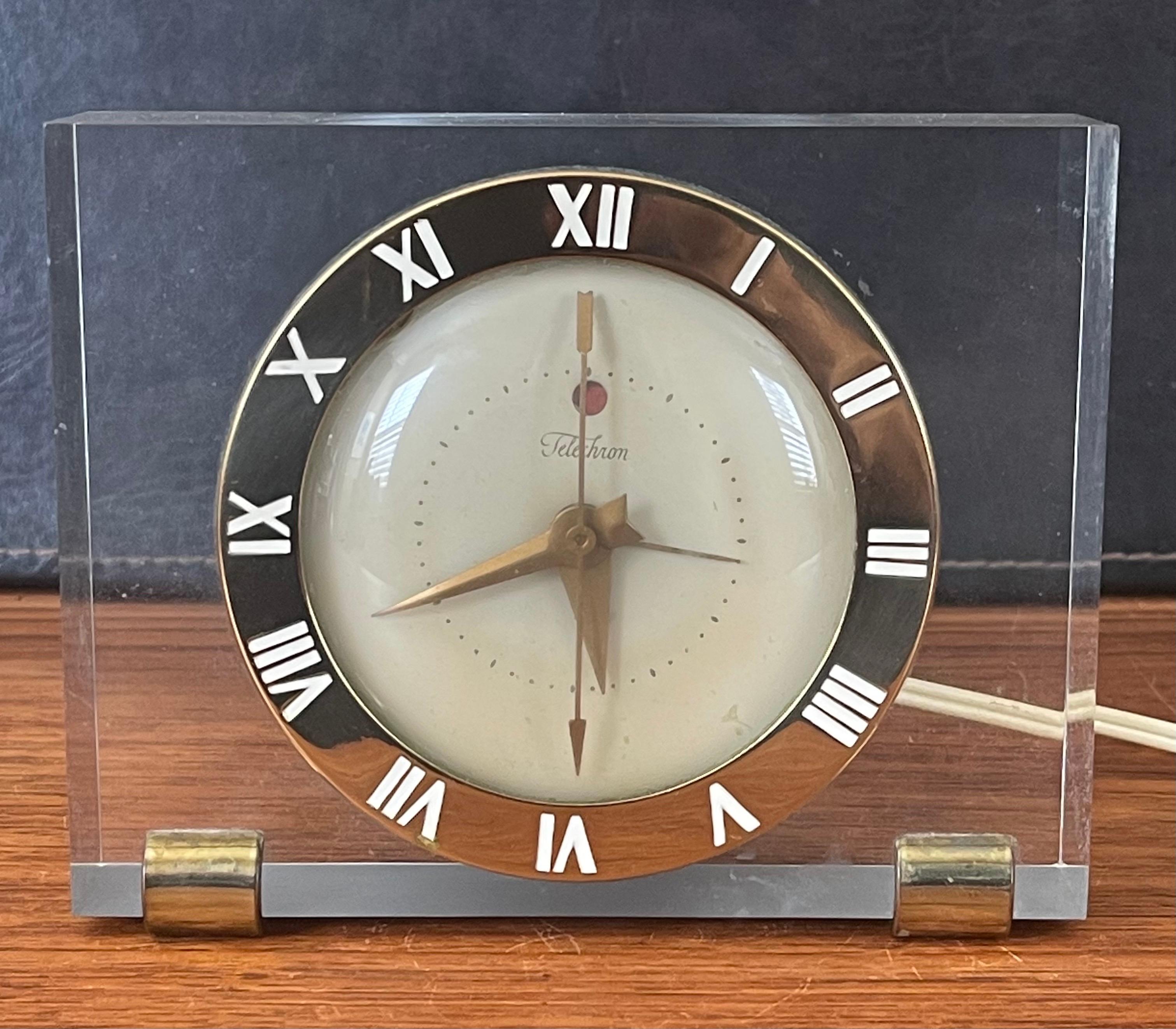 telechron mantel clock