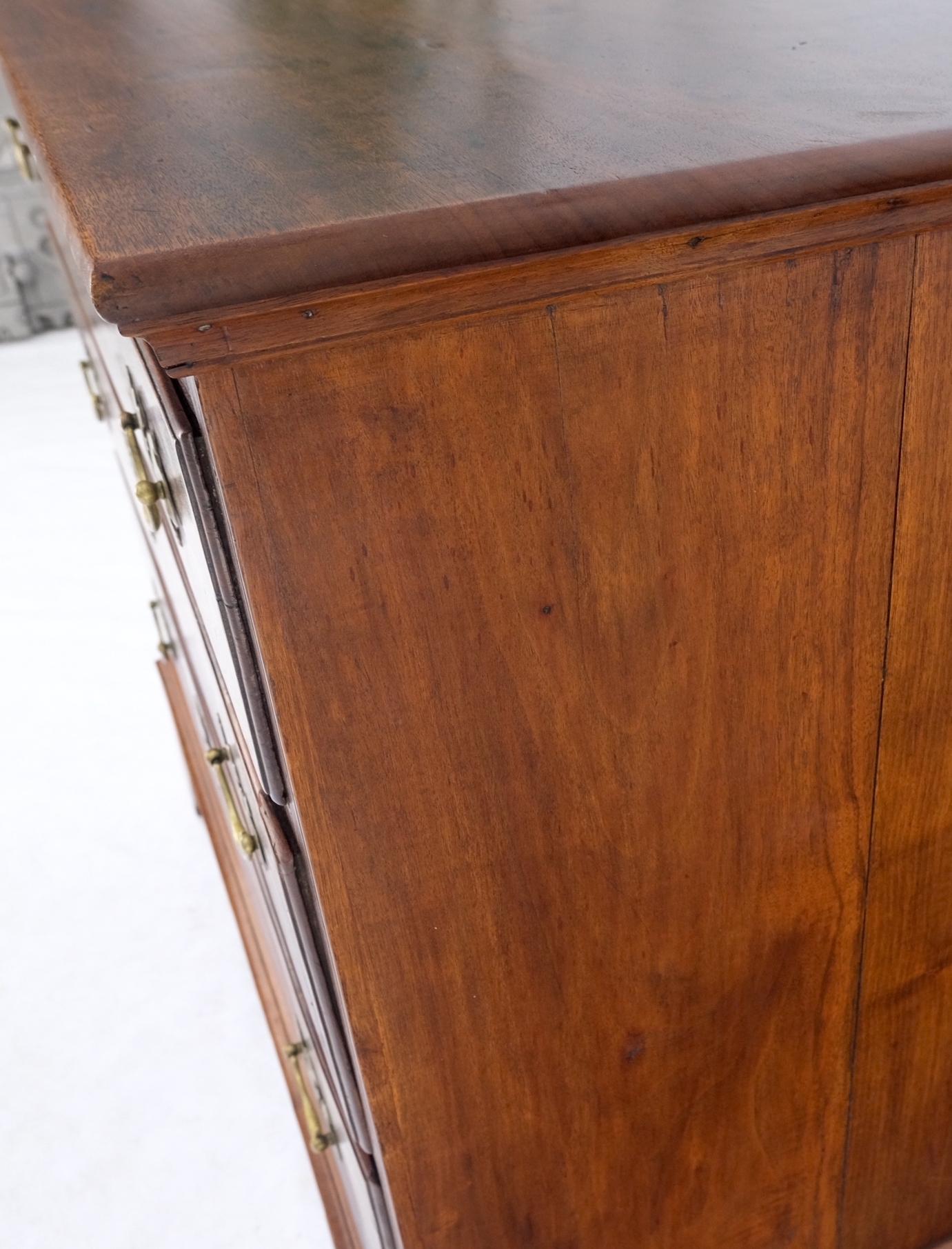 Commode 3 tiroirs en acajou massif Style Chippendale Antique  en vente 3