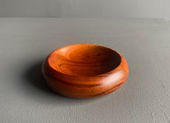 Solid Mahogany Bowl, circa 1960