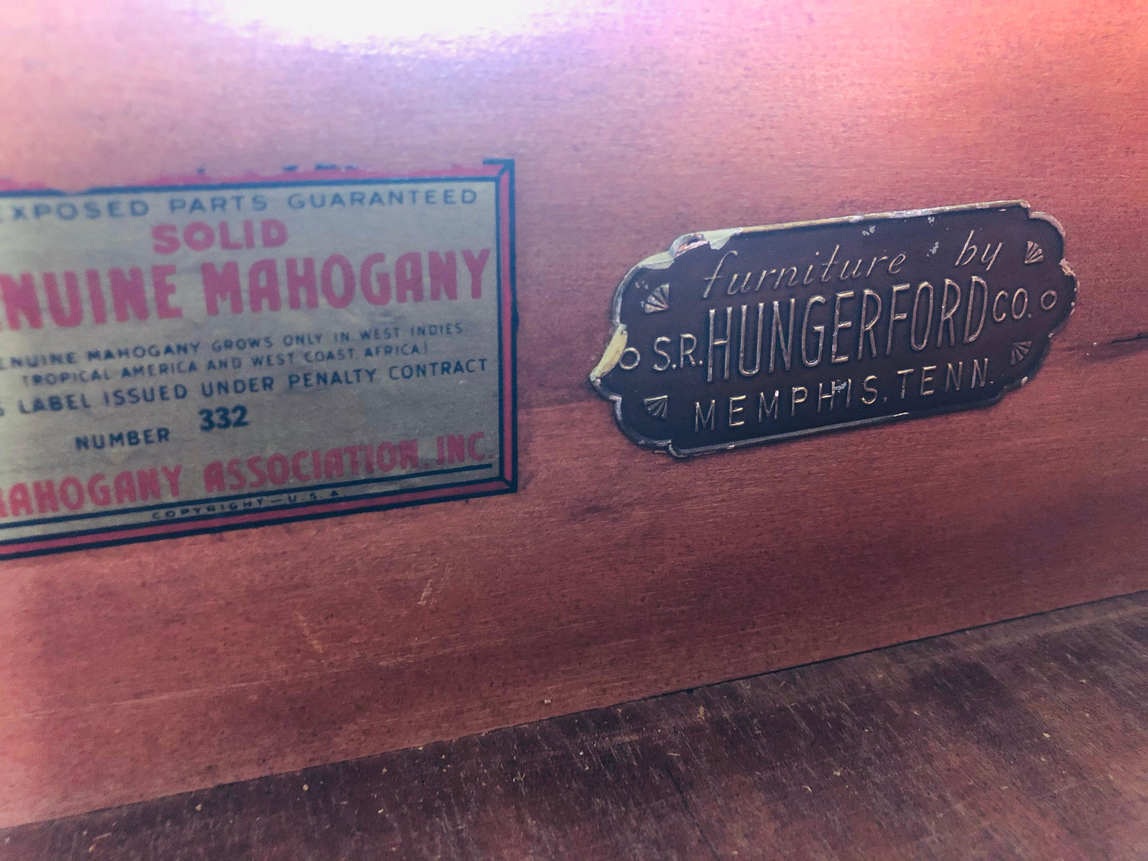 Solid Mahogany Wood Dresser For Sale 4