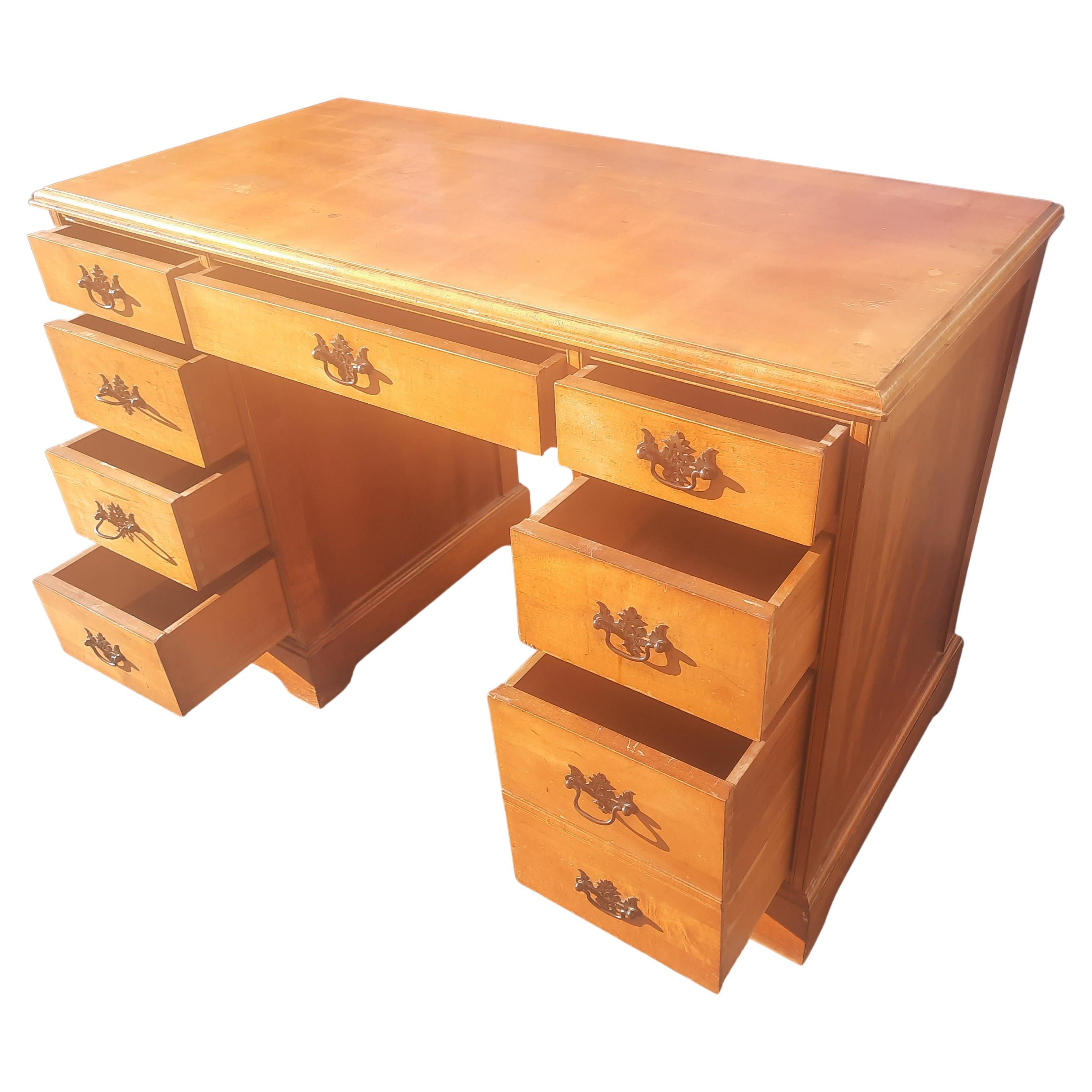 antique maple desk