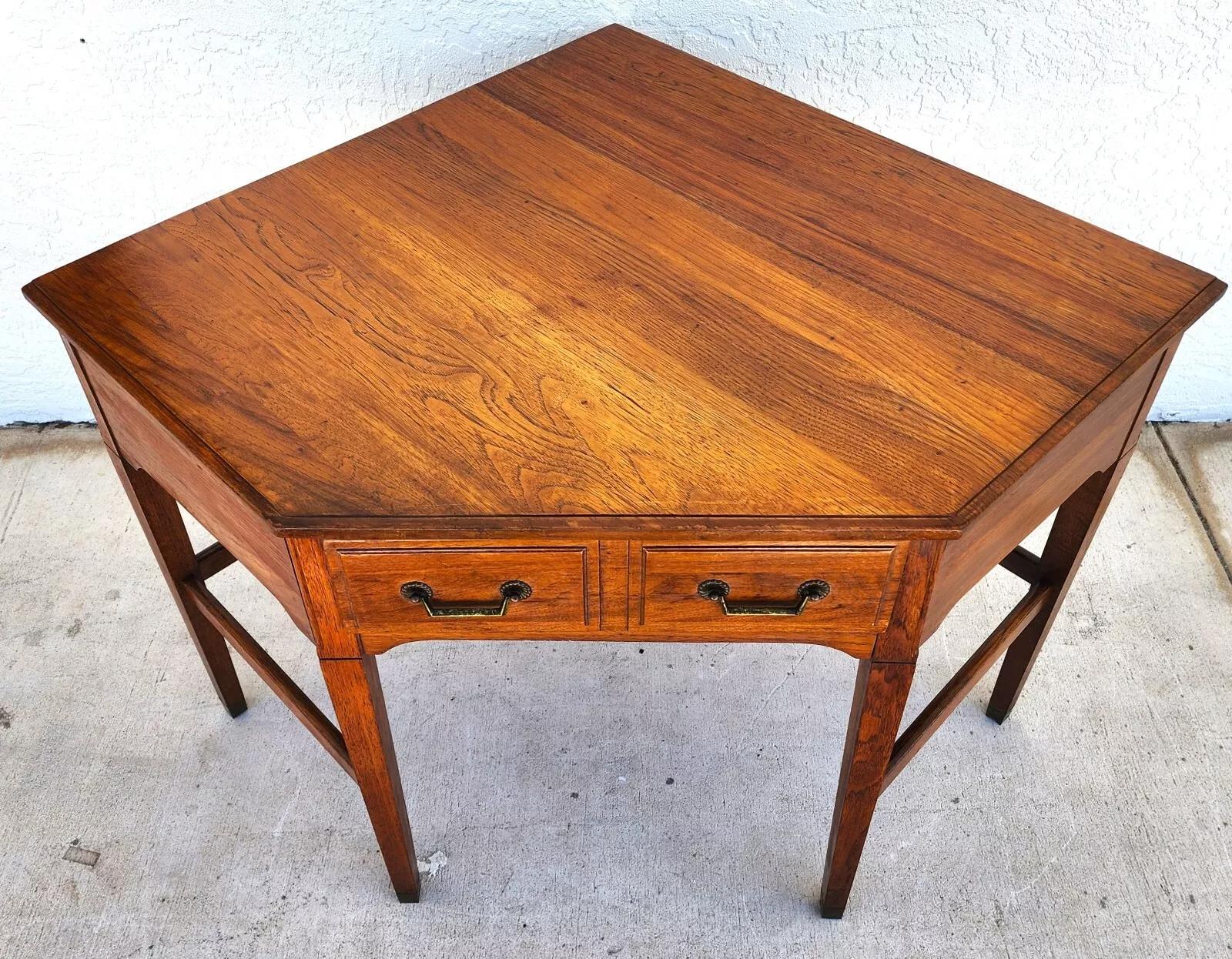 Schreibtisch ecktisch by SPAINHOUR 1960s Ahorn massiv (Moderne der Mitte des Jahrhunderts)