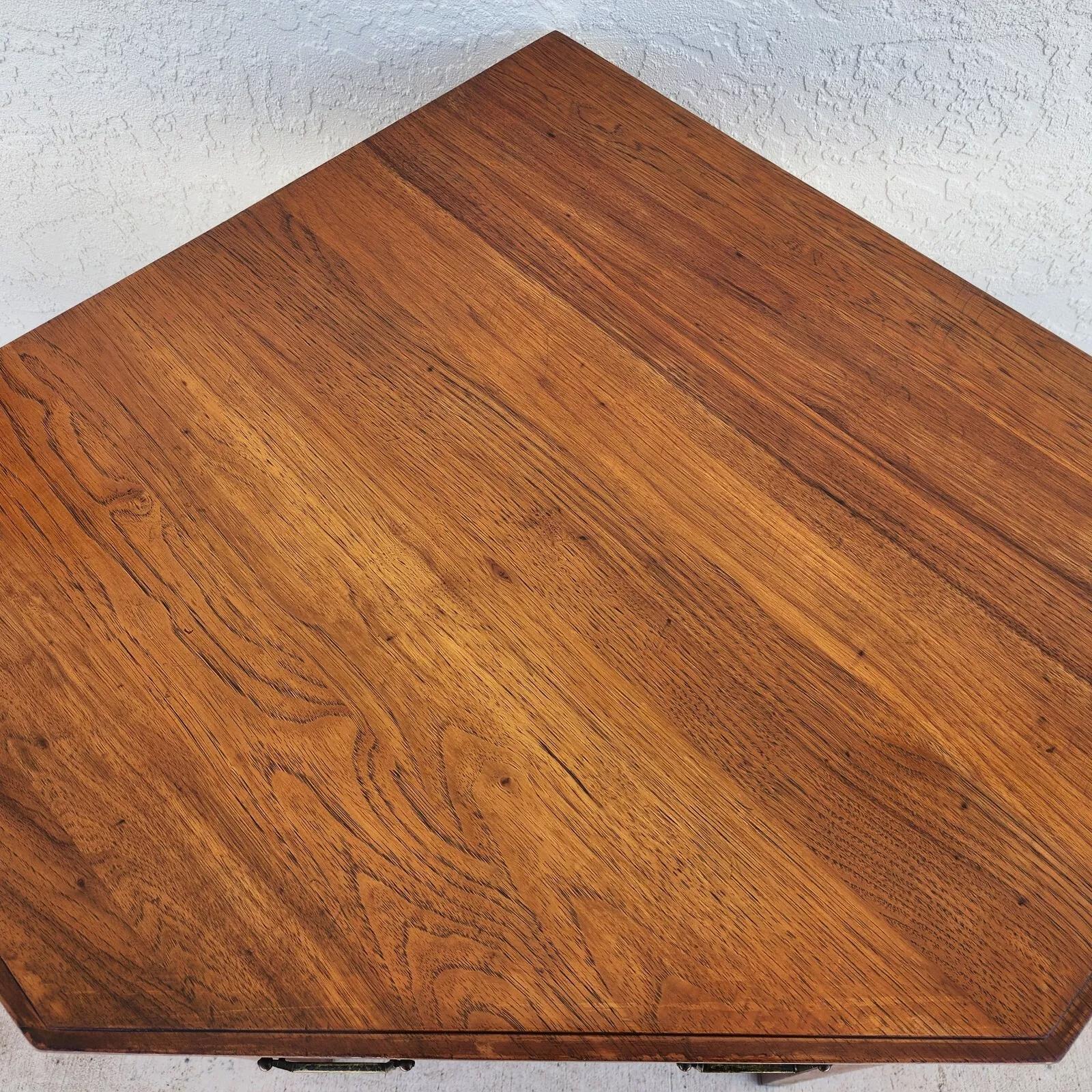 Schreibtisch ecktisch by SPAINHOUR 1960s Ahorn massiv (Mitte des 20. Jahrhunderts)