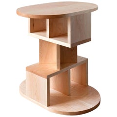 Solid Maple Double Pyramid Side Table