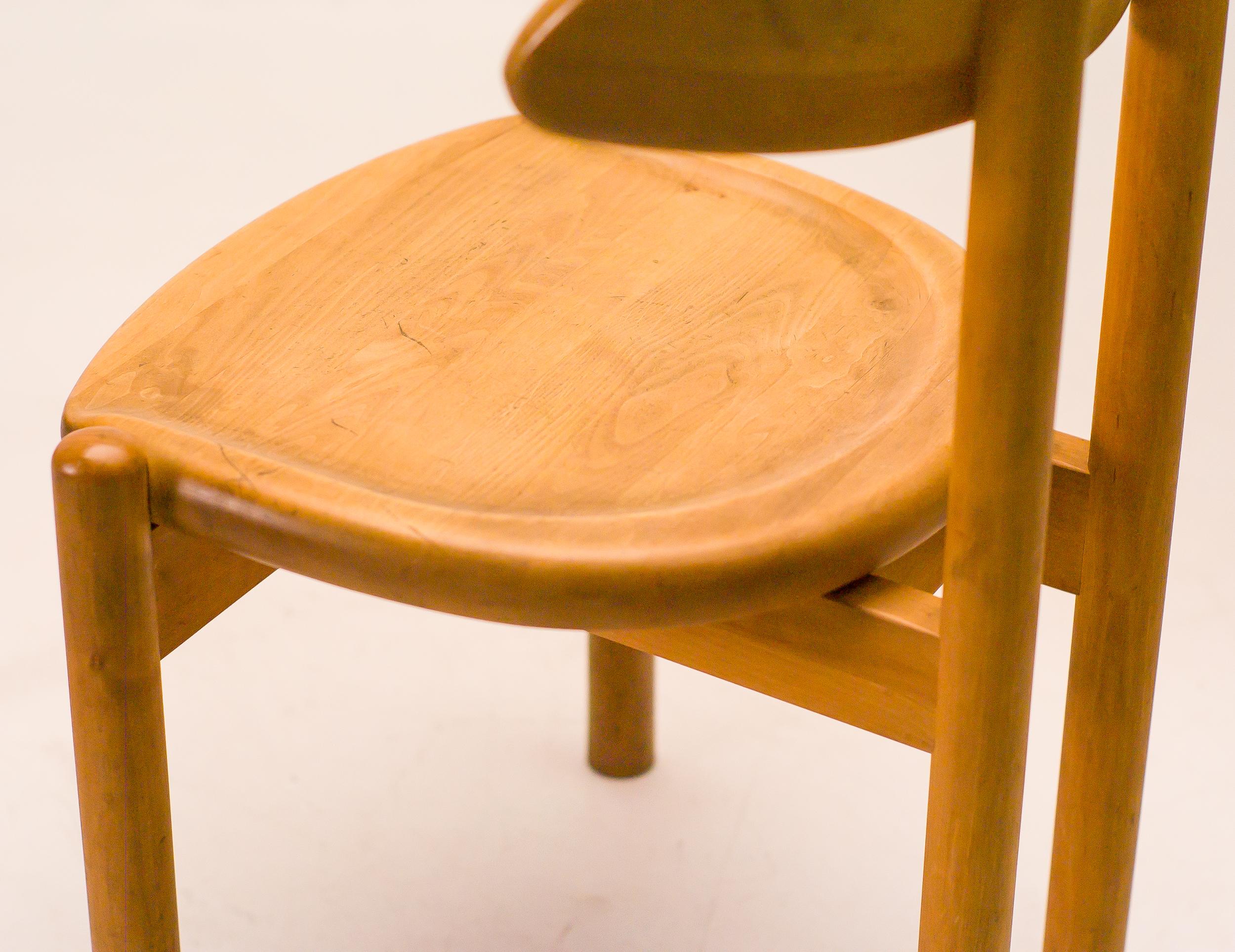 Érable Chaise d'appoint en érable massif par Ansager, Danemark en vente