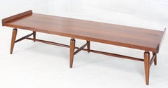 Solid Maple Six Legges Bench or Coffee Table with rolled edges
