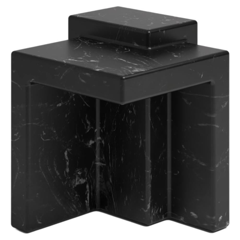 Roi Stool in Paonazzo Marble For Sale at 1stDibs