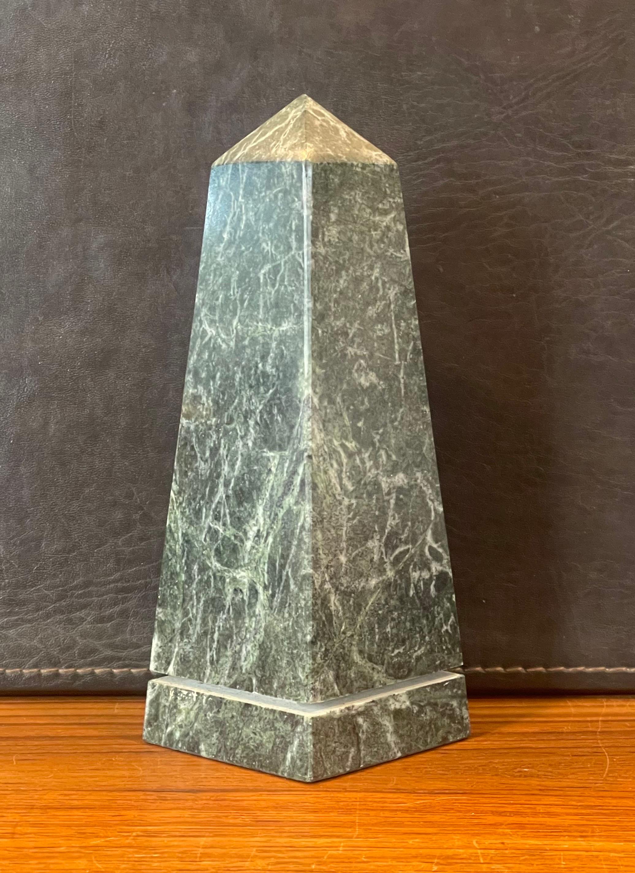 Solid Marble Decorative Obelisk For Sale 5