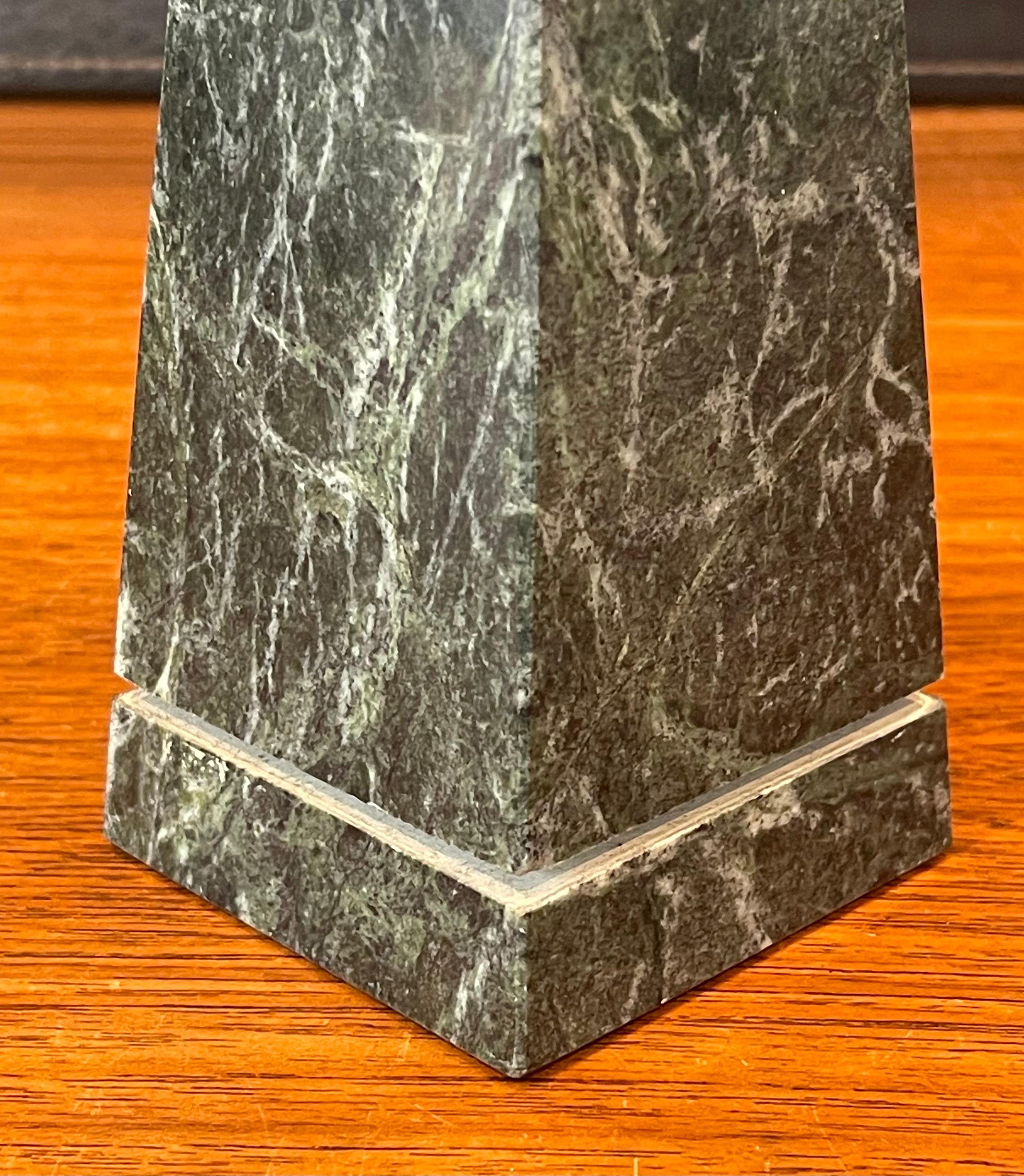 Solid Marble Decorative Obelisk For Sale 6
