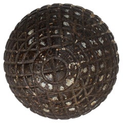 Solid Mesh Pattern Gutty Golf Ball, Eclipse Patent