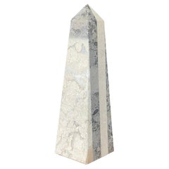 Solid Mixed Marble Decorative Obelisk