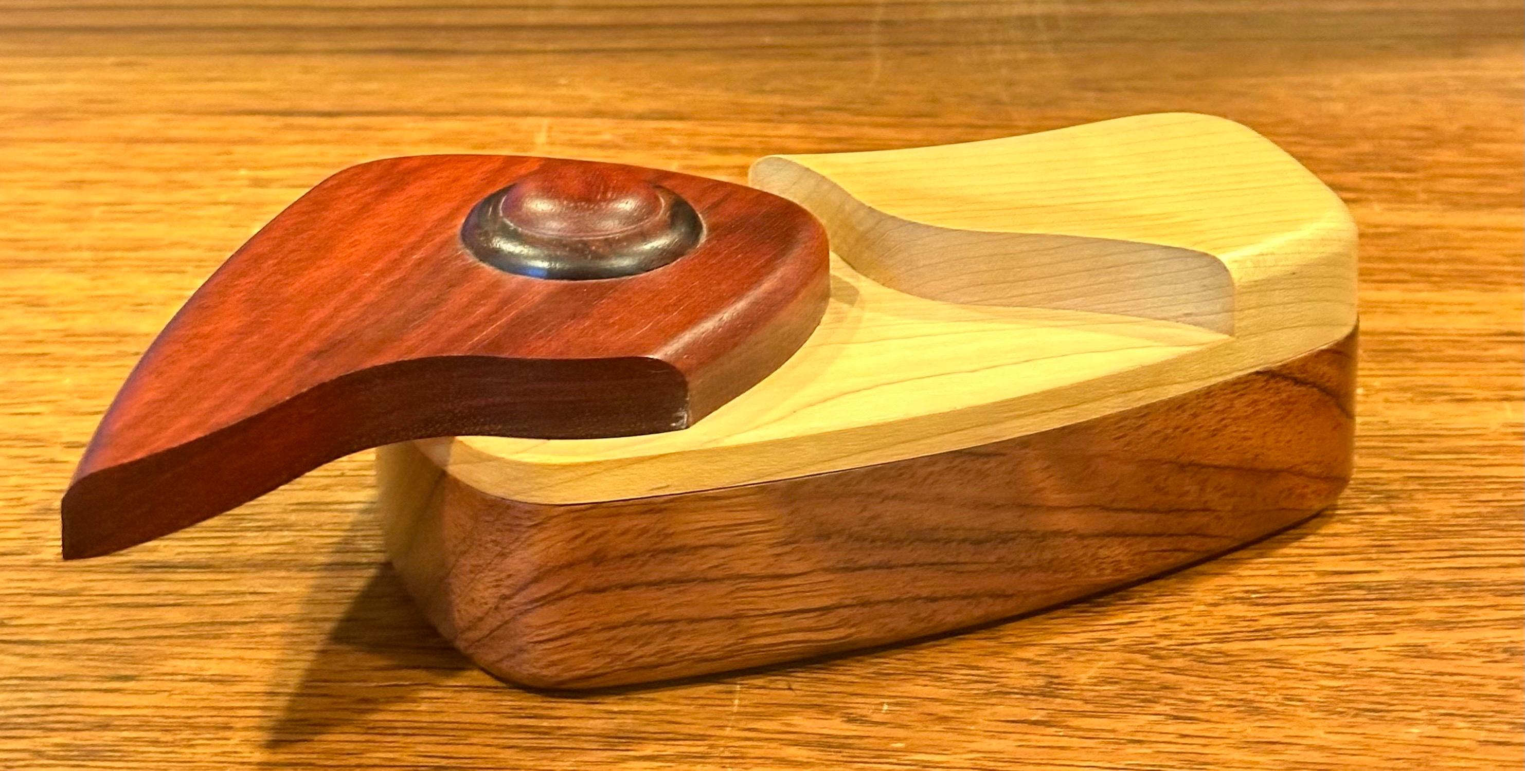 Scatola puzzle in legno massiccio misto Wood in vendita 2