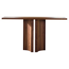 Console in noce massiccio naturale  - Aperta di Mokko