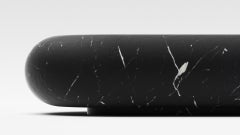 Solid Nero Maquina Glyph Coffee Table by Arthur Vallin