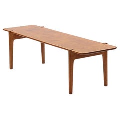 Tavolo in Oak e Teak massiccio di Hans J. Wegner per Johannes Hansen