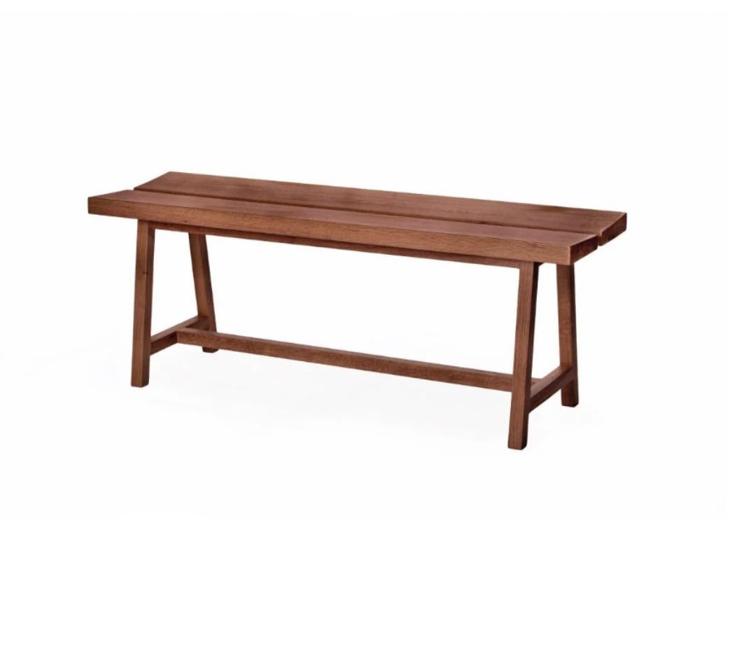 Scandinavian Modern Solid Oak Bench – PI - 140 cm For Sale