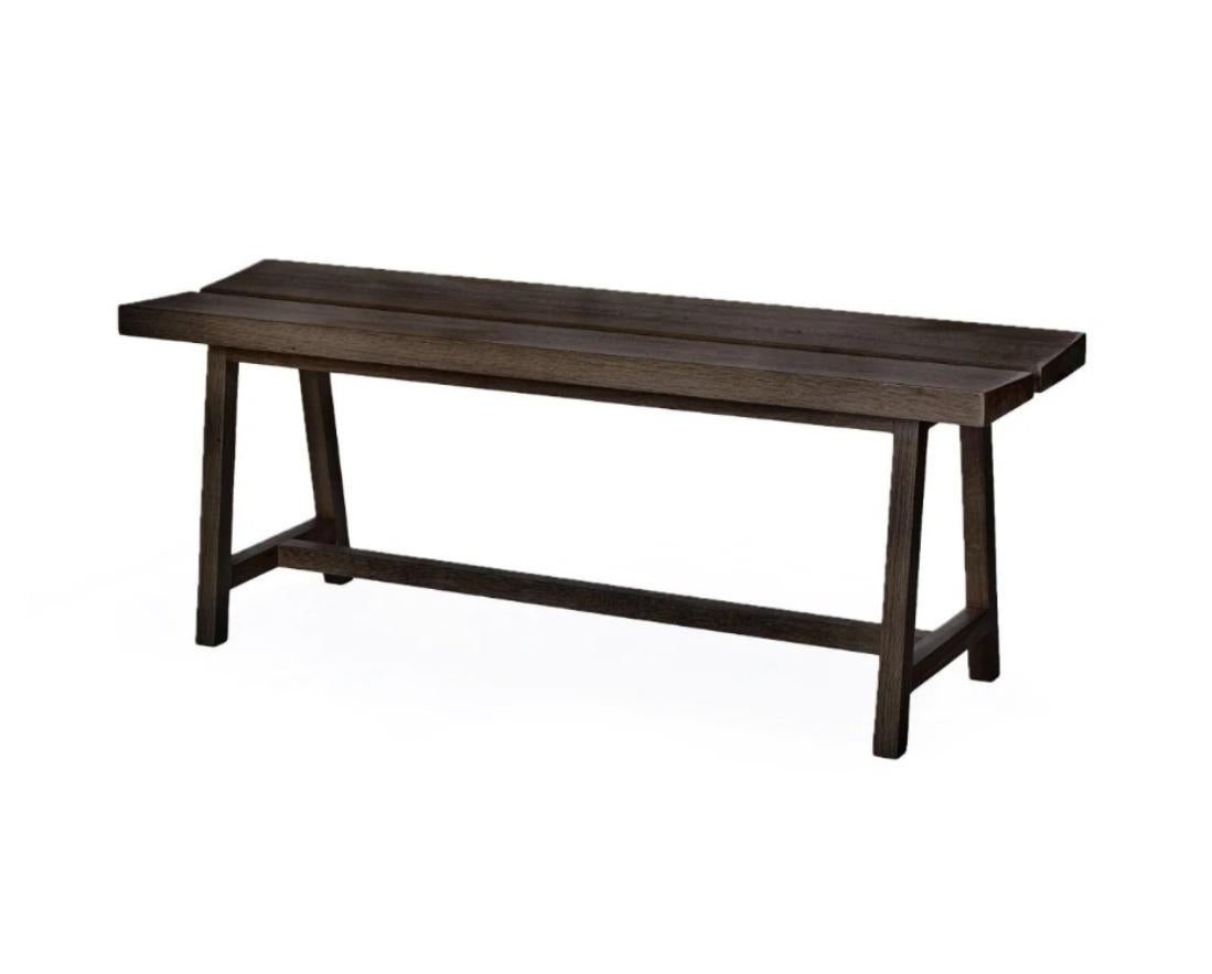 Turkish Solid Oak Bench – PI - 140 cm For Sale