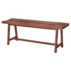 Banc en chêne massif - PI - 140 cm
