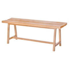 Solid Oak Bench – PI - 160 cm