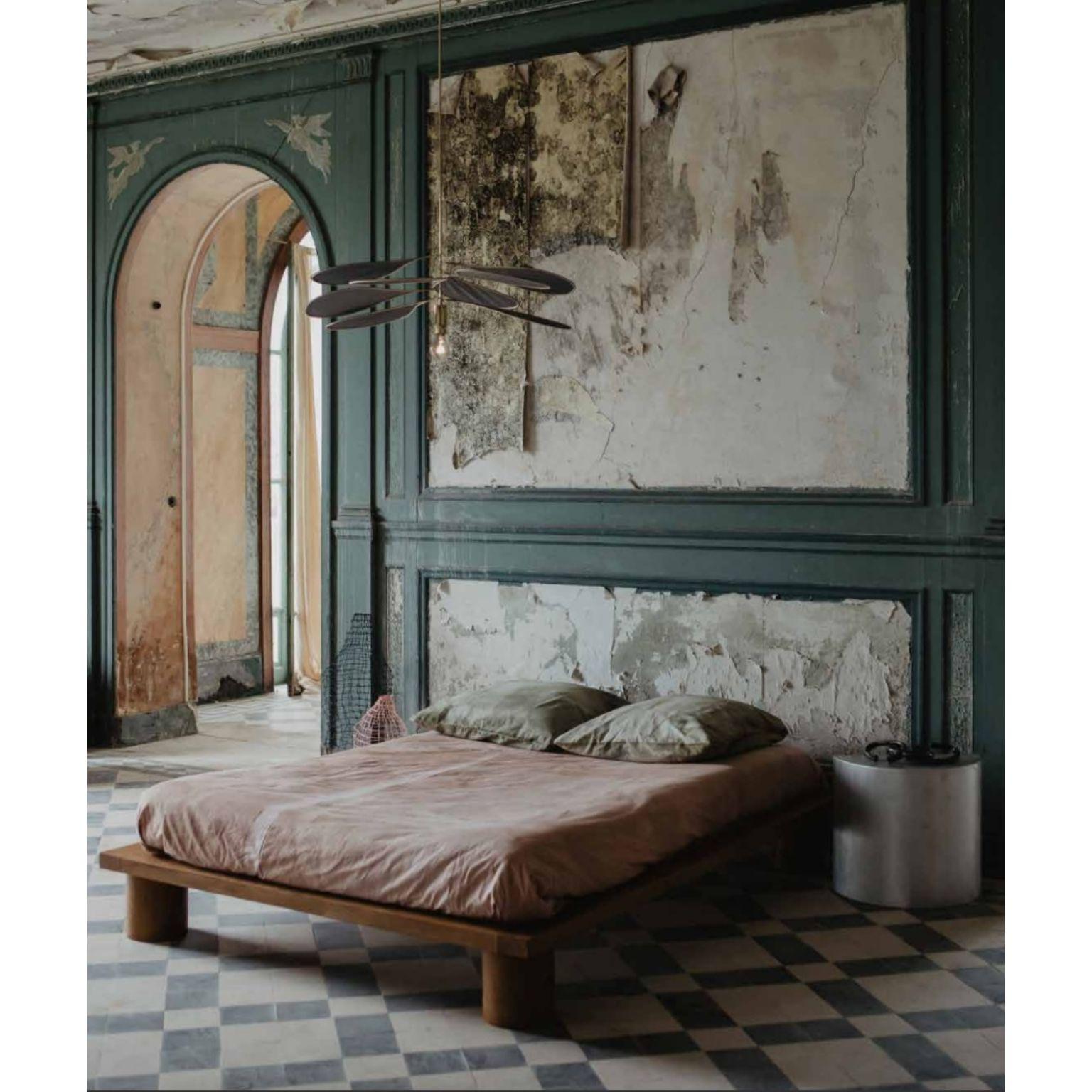 Other Solid Oak Big Bed by Mylene Niedzialkowski For Sale