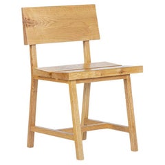 Chaise en chêne massif avec dossier - PI
