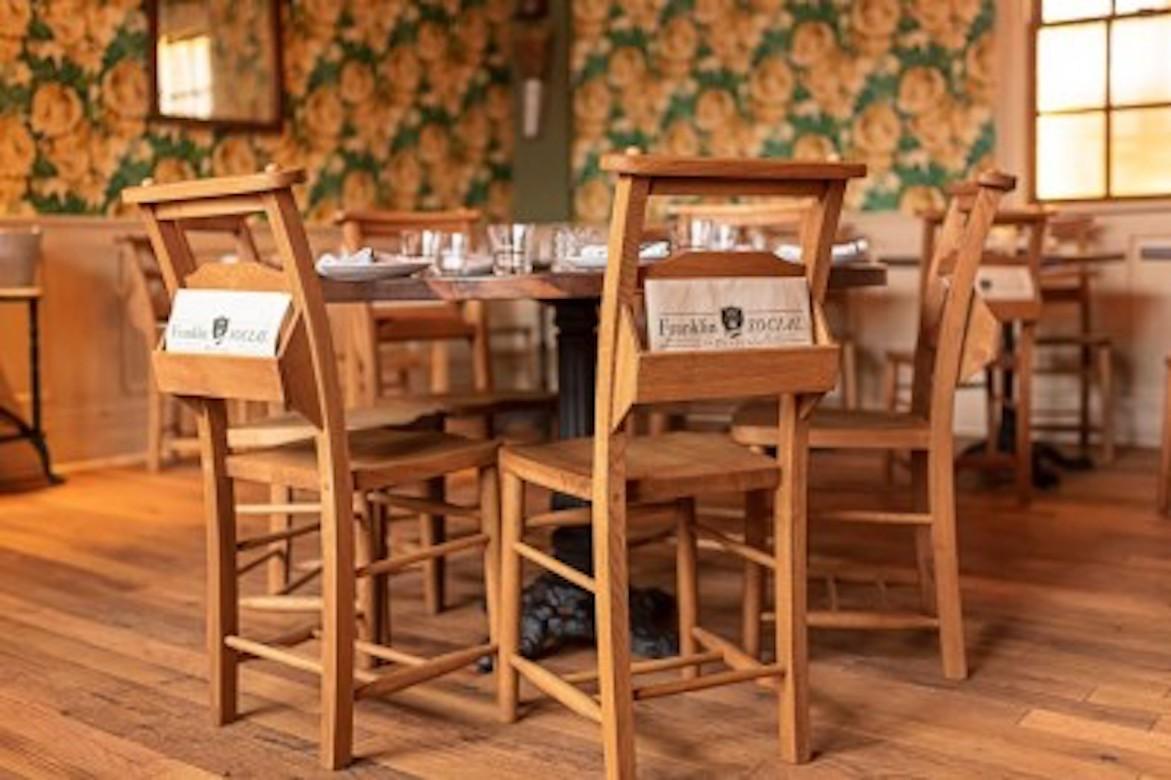 Solid Oak Chapel Chair Range, 20th Century For Sale 6