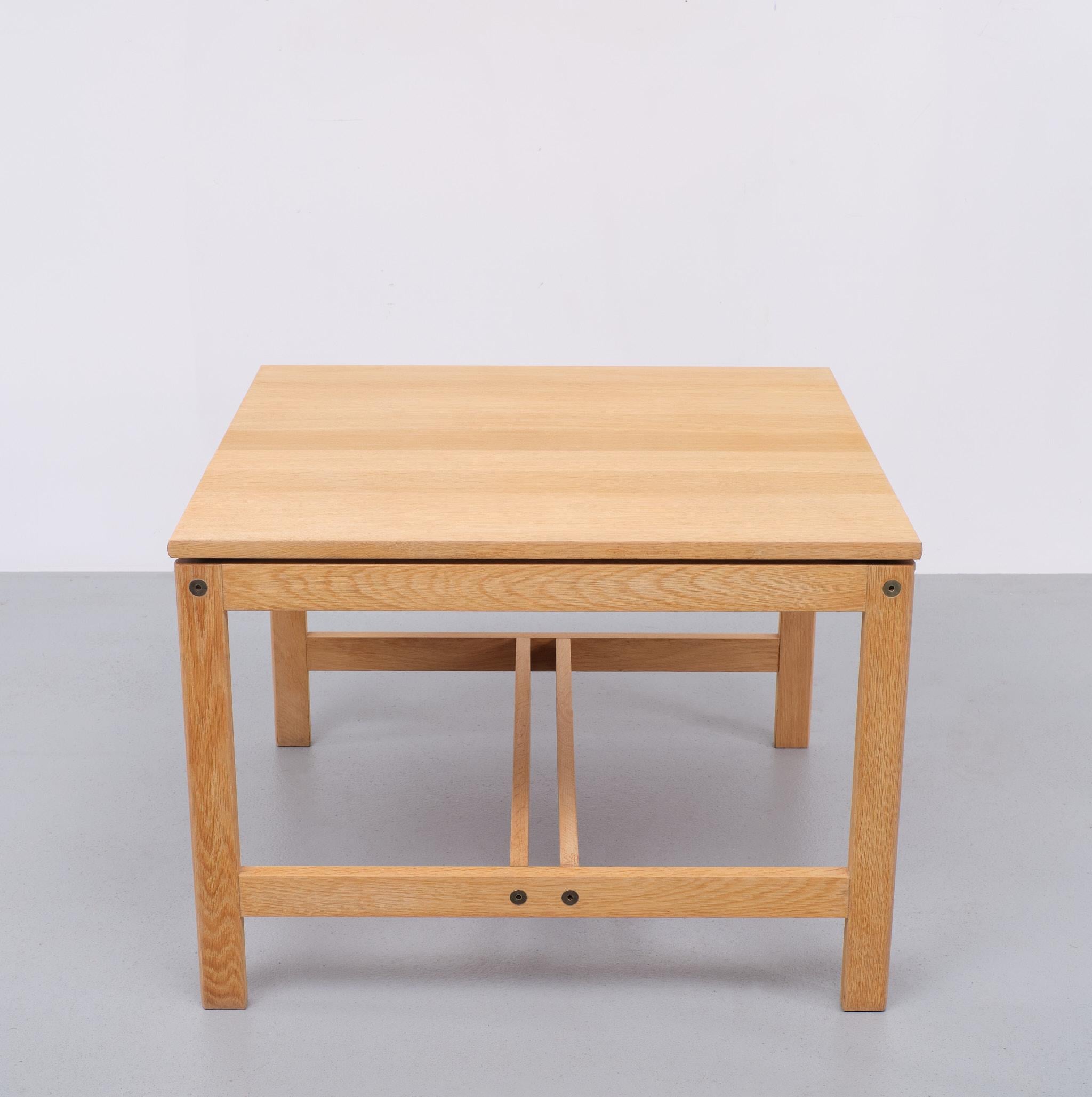 Mid-Century Modern Solid Oak  Coffee Table by Søren Holst for Fredericia Furniture  For Sale