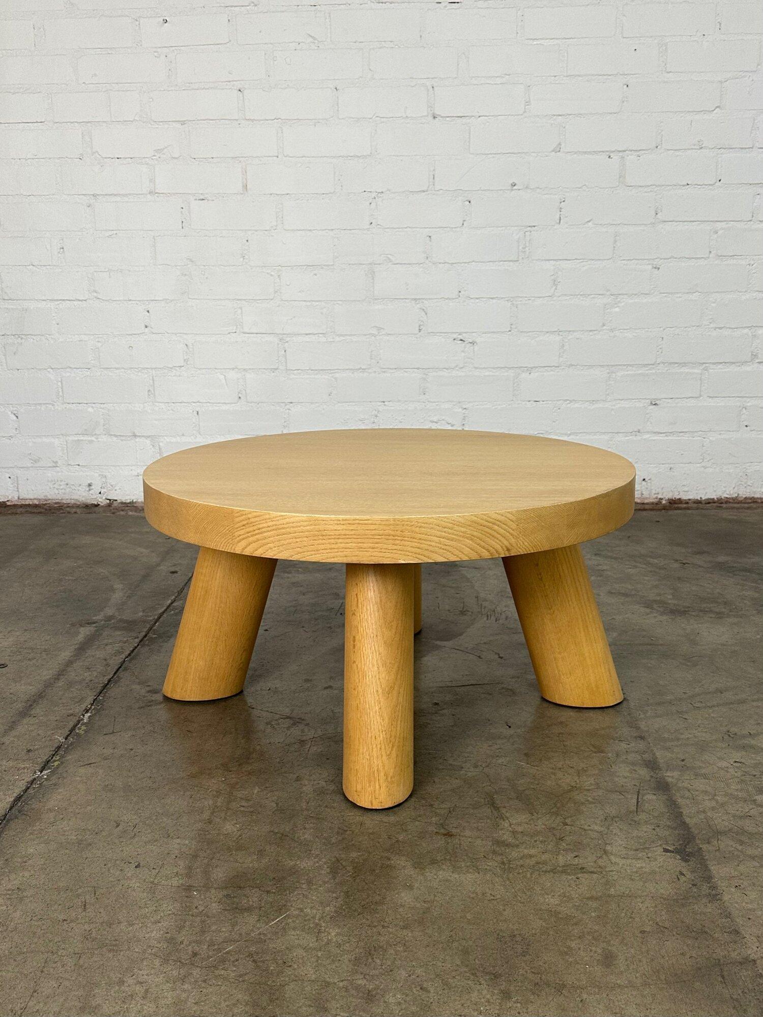 Solid oak contemporary coffee table 5