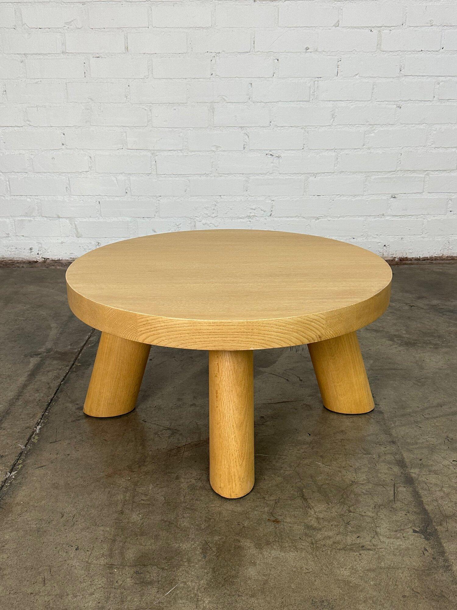 Contemporary Solid oak contemporary coffee table