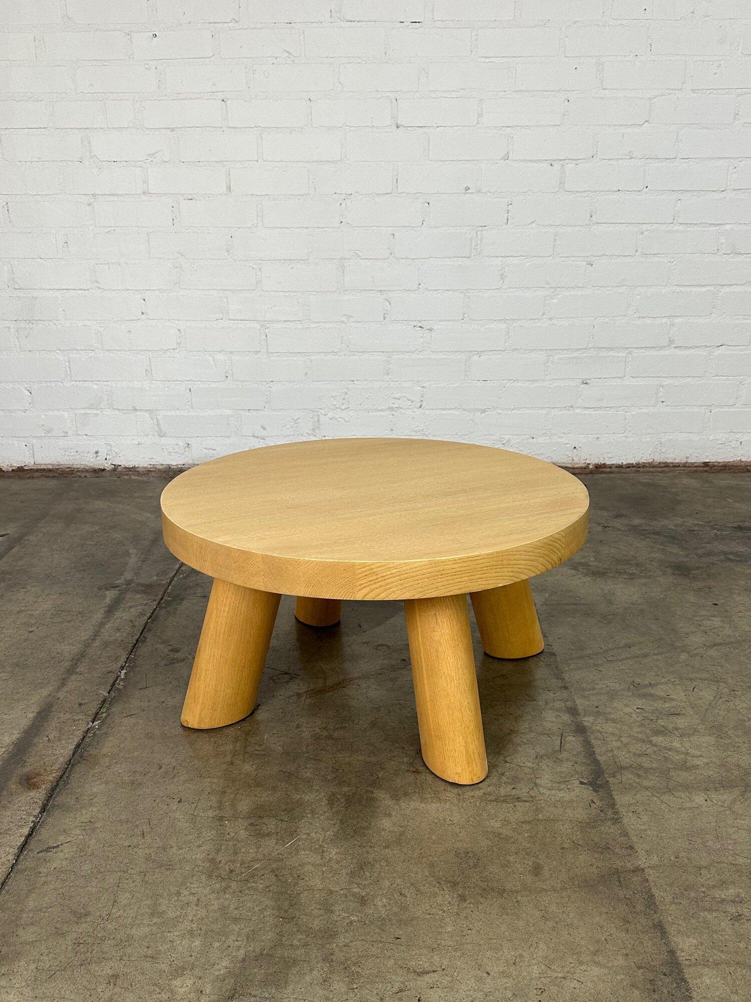 Solid oak contemporary coffee table 4
