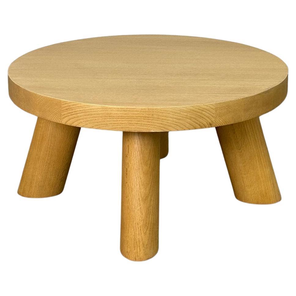 Solid oak contemporary coffee table
