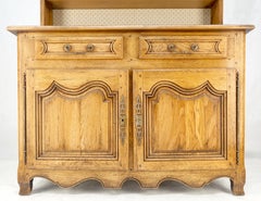 Solid Oak Country French Pegged Joints 2 Part Dovetails Drawers Cupboard MINT