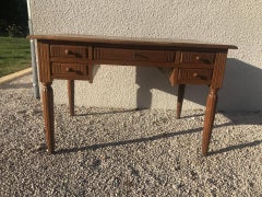 Solid oak desk Art Deco period