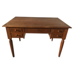 Solid oak desk Art Deco period