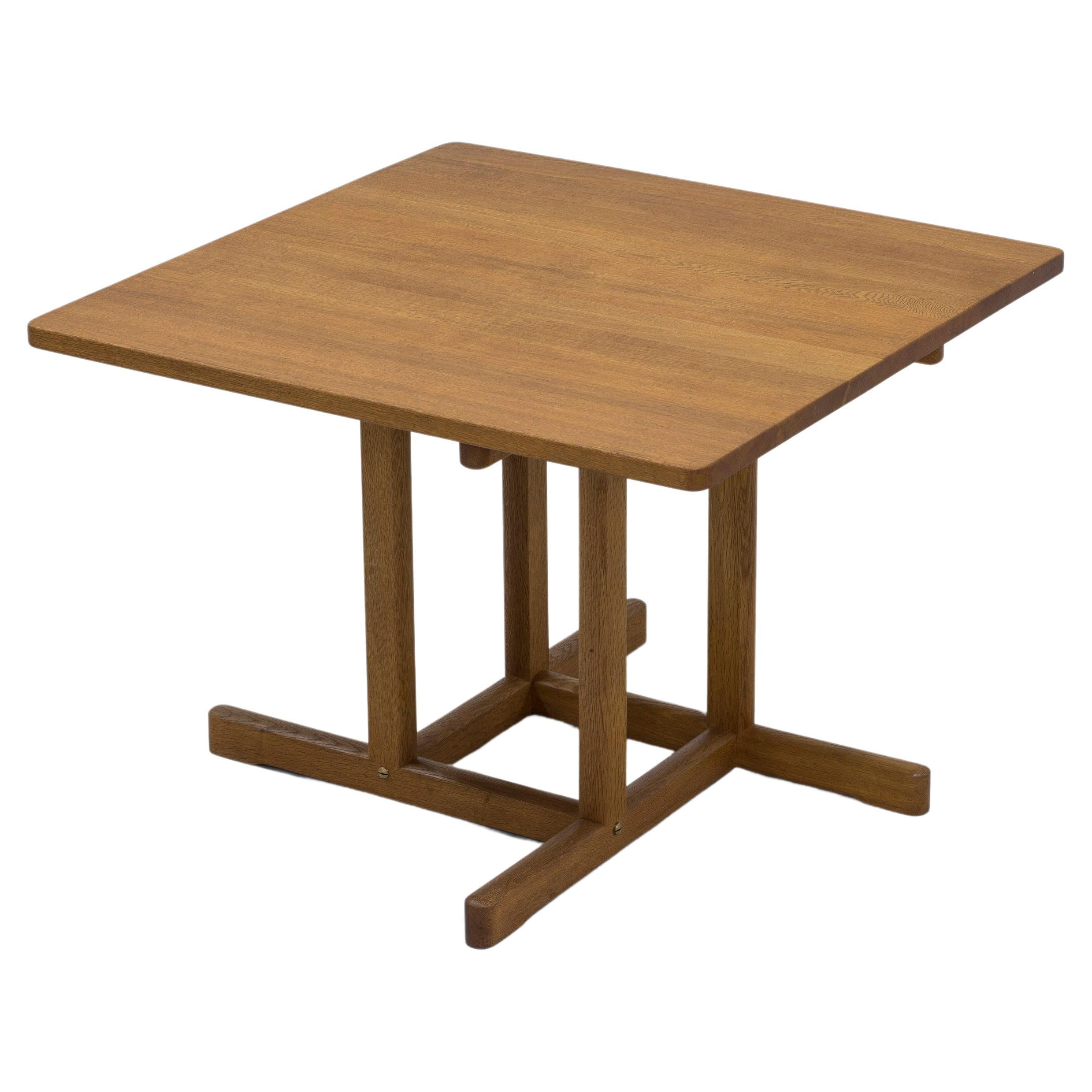 Solid oak dining table model 6288 by Børge Mogensen, Fredericia, Denmark 1960s For Sale