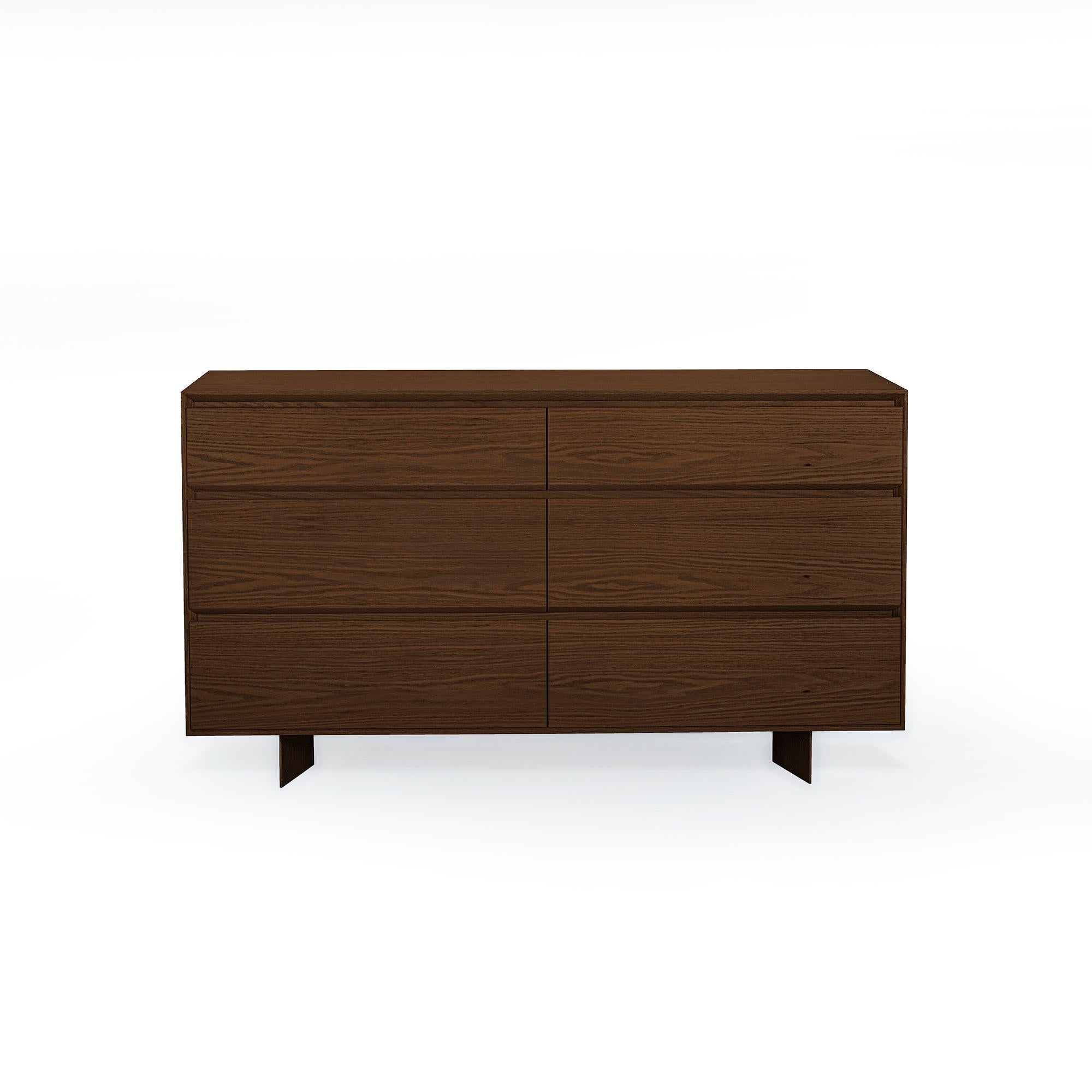 Modern Solid Oak Dresser – BEAM For Sale