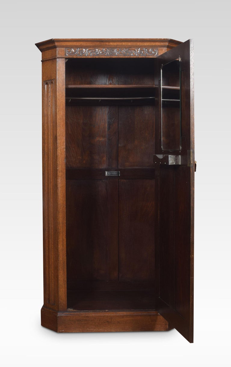 Solid Oak Hall Robe at 1stDibs