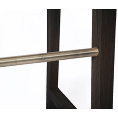 Tabouret de bar haut en chêne massif - PI