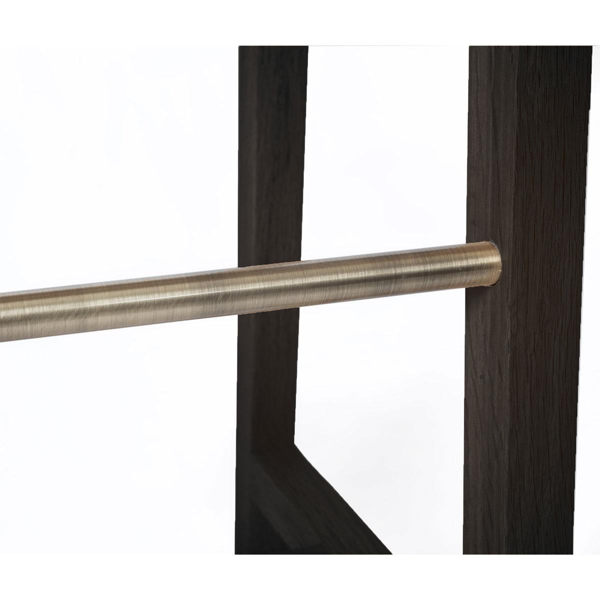 Modern Solid Oak High Bar Stool – PI For Sale